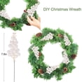thumbnail image 2 of Saitec 15 Pack Christmas Glitter Berries Stems, 7.8Inch Artificial Christmas Picks for Christmas Tree Ornaments, DIY Xmas Wreath, Crafts, Holiday and Home Decor (Light Purple), 2 of 5