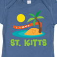 thumbnail image 4 of Inktastic I Love St. Kitts Boys or Girls Baby Bodysuit, 4 of 5