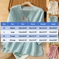 thumbnail image 3 of Ounisa Women V Neck Linen Tshirts Women Summer Fall 3/4 Sleeve Relaxed Fit Embroidered Button Tee Shirt Tops, 3 of 7