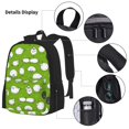 thumbnail image 3 of Pofeuu Funny Sheep Doing Yoga Print Backpack Travel Backpacks With Lunch Bag Pencil Bag Set 3 pcs Set Cartoon Backpack, 3 of 7