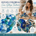 thumbnail image 7 of DIY Sea Glass Mosaic Art Kit, Shark Special Shape Acrylic Mosaic Craft for Adults and Beginners, Complete Ocean Animal Coastal Decor Project, Shark, 7 of 7