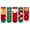 Red2, variant on zbxnLI 5 Pairs Kids Christmas Socks for Girls Boys Cartoon Print Crew Socks Xmas Cotton Socks