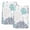 Blue Teal Gray, variant on Teal Blue Grey Coastal Kitchen Towels Set of 4, Absorbent Microfiber Dish Tea Towels with Hanging Loop, Summer Beach Coral Shell Starfish Resuable Hand Towel for Home Kitchen Cooking Cleaning 18"x28"
