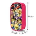 thumbnail image 2 of Yu-Gi-Oh Big Capacity Pencil Case, Large Storage Pencil Pouch Pen Case Bag with Zipper, Pencil Case for Office Supplies, 2 of 7