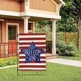 thumbnail image 5 of BiFandian Independence Day Garden Flag, Double Sided Stars and Stripes Yard Flag, Patriotic Themed Camper Decor for 4th of July, Decoration Flag for Garden, Yard, House Outdoor, 5 of 6