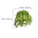 thumbnail image 3 of GOOHOCHY Adorno de plantas simuladas, bonsái de interior, decoración de plantas en maceta, 1 ud., 3 of 6