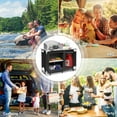 thumbnail image 4 of Goplus Portable BBQ Camping Grill Table Kitchen Sink Station w/ Storage Organizer Basin, 4 of 10