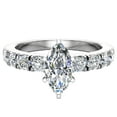 thumbnail image 5 of Engagement Rings For Women - Marquise Cut 14K White Gold 1.20 CT (I,SI) GIA Certificate, 5 of 7