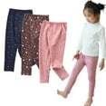 thumbnail image 3 of PENGXIANG 1-8T Enfants Tout-Petits Garçons Filles Leggings d'Hiver Pantalons Doux Ajustés Bas Extensibles Pantalons en Molleton, 3 of 9