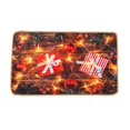 thumbnail image 4 of Christmas Themed Non Sip Rubber Back Floor Mat, 30x20 - 20x30 Donut, 4 of 5