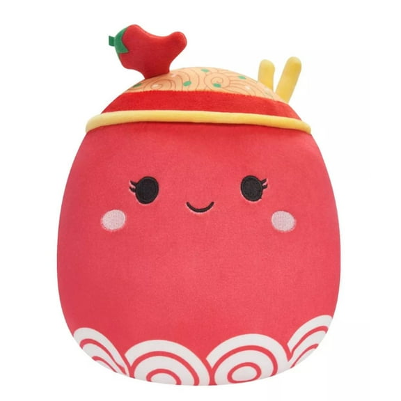 Squishmallows Red Fire Noodles 8" Plush Stuffed Animal Toy