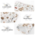 thumbnail image 2 of Pajama Pants Snail and Mushroom Rabbit Long Pant Lounge Casual Elastic Waist Sleep Flannel Pants, 2 of 7