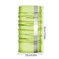 thumbnail image 4 of Soidarity Cuello polaina pasamontañas tubo Bandanas protección reflectante boca ciclismo al aire libre montar senderismo pesca escalada Ciclismo amarillo verde Soidarity OD022183-01B, 4 of 6