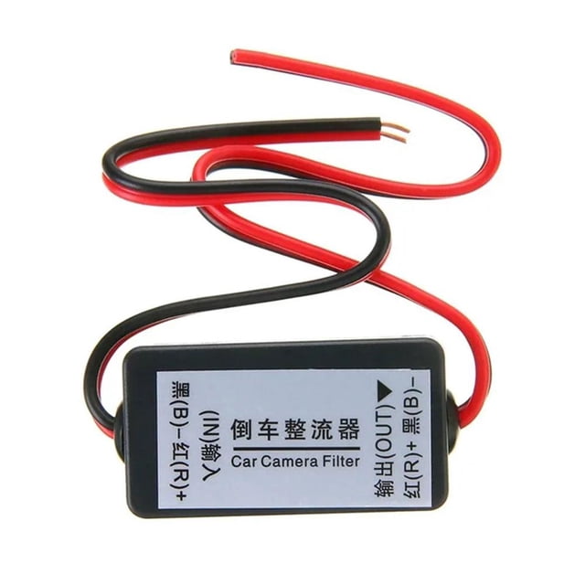 Big sale! Relay Capacitor Filter Rectifier For Car Rear View Reverse Camera Back up T3Q9