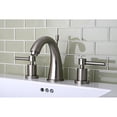 thumbnail image 1 of Two Handle 8" to 16" Widespread Lavatory Faucet with Brass Pop-up, 1 of 2