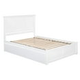 thumbnail image 6 of Madison Platform Bed with Flat Panel Foot Board and 2 Urban Bed Drawers in Multiple Colors and Sizes, 6 of 7