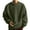 Army Green, variant on Men's Solid Color Fleece Crewneck Pullover, Fuzzy Plush Long Sleeve Casual Sweatshirt for Winter Warmth, Lounge,Army Green,L