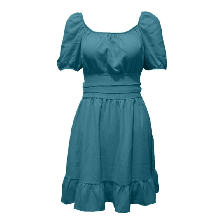 knee length dresses for ladies Femme Bow Detail Mini Dress – English Factory main image 1