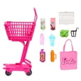 thumbnail image 5 of Barbie World Grocery Shopping Toy Set with 11 Doll Accessories [Walmart Exclusive], 5 of 6