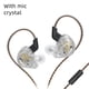 thumbnail image 3 of Kearding CCA CA2 Dynamic HIFI Bass Auriculares Auriculares One ForEar Auriculares Auriculares deportivos con cancelación de ruido Type8 NO8, 3 of 6