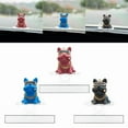 thumbnail image 2 of Sliding Skateboard Dog Decor Cartoon Ornament Car Interior Accessory, 2 of 10