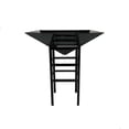 thumbnail image 1 of Geometric Metal Black Planter with Large Stand, 1 of 1