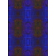 thumbnail image 1 of Ahgly Company Indoor Rectangle Patterned Purple Novelty Area Rugs, 8' x 12', 1 of 6