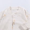 thumbnail image 4 of UAYOTSE Baby Pajamas Long Sleeve One-Piece Footless Sleeper for Girls Boys Infant 0-12 Months,Sizes 0-3 Months, 4 of 5