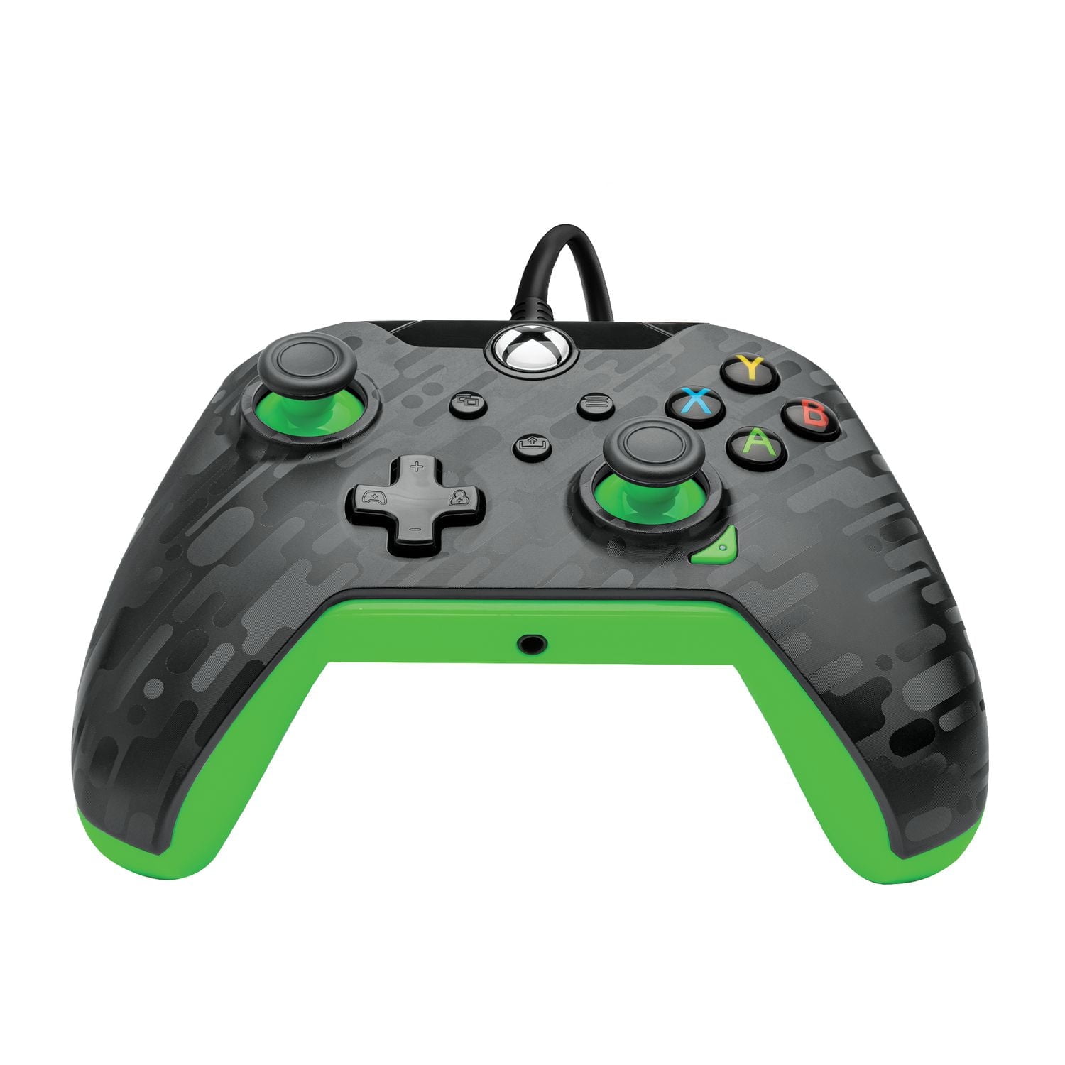 PDP Wired Controller: Neon Carbon - Xbox Series X|S, Xbox One, & Windows 10/11 PDP W CNTRL Néon carbone