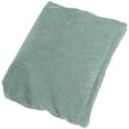 thumbnail image 4 of IBASETOY Fabric Cosmetic Bag Green Travel Makeup Case with Vintage Look for Organized Beauty Storage, 4 of 8