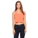 thumbnail image 1 of Camiseta sin mangas corta de polialgodón para mujer Bella + Lienzo CORAL XS/S 6680, 1 of 1