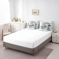 thumbnail image 4 of YST Adventure Theme 7-Piece Comforter Set, Twin Size, Mountain Lovers Bedding, 4 of 5