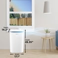 thumbnail image 6 of Danby 13000 BTU (8000 SACC) Portable Air Conditioner, 3-in-1 design- Air conditioner, Dehumidifier and Fan, in White (DPA080E3WDB-6), 6 of 8