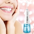 thumbnail image 4 of Limpiador dental de los dientes del tanque de agua de Flosser 300ml del agua del irrigador oral recargable, 4 of 7