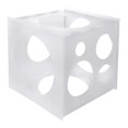 thumbnail image 1 of Bewildely Medidor de globos de plástico plegable de 11 agujeros, caja de cubo, arcos, columna, herramienta de medición para decoración de fiesta de Kits de decoración para fiestas Bewildely HA018909-00, 1 of 4