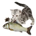 thumbnail image 4 of 2PCS Fish Cat Toy Interactive Simulated Realistic Plush Catnip Toy Cat Chew Toy, 4 of 10