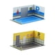thumbnail image 1 of Estacionamiento de Coche Modelo de 2 Piezas, Estacionamiento de Coche Modelo Fundido a Presión, Garaje Subterráneo para Diseños de Construcción Modelo EstiloK, 1 of 9