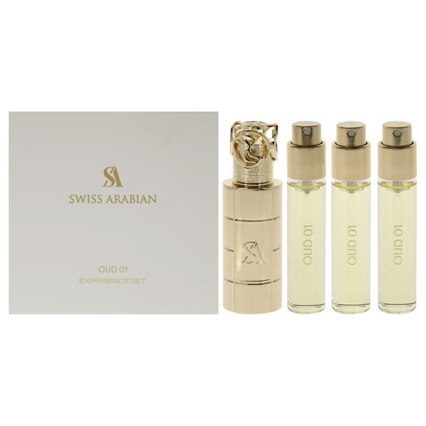 Miniset de regalo unisex Perfume Swiss Arabian Oud 01 3 unidades de 10 ml Swiss Arabian