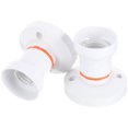 thumbnail image 1 of OULII 2 Ensembles Base de Lampe en Plastique pour Douille Adaptateur avec Design Rond Vintage, 1 of 8