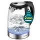 thumbnail image 1 of Hervidor eléctrico COSORI 1.7L/1500W de acero inoxidable negro, 1 of 6