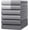 Grey, variant on Premium Kitchen Towels (20”x 28”, 6 Pack) | Large Cotton Dish Towels | Flat & Terry Highly Absorbent Kitchen Linen Set with Hanging Loop | Tan