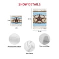 thumbnail image 7 of Beige Blue Brown Star Retro Kitchen Dish Towels for Drying Dishes Set of 4, Texas Star Wooden Vintage Waffle Weave Microfiber Hand Tea Bathroom Towels Quick Dry & Absorbent Towel 15.7x23.6, 7 of 7