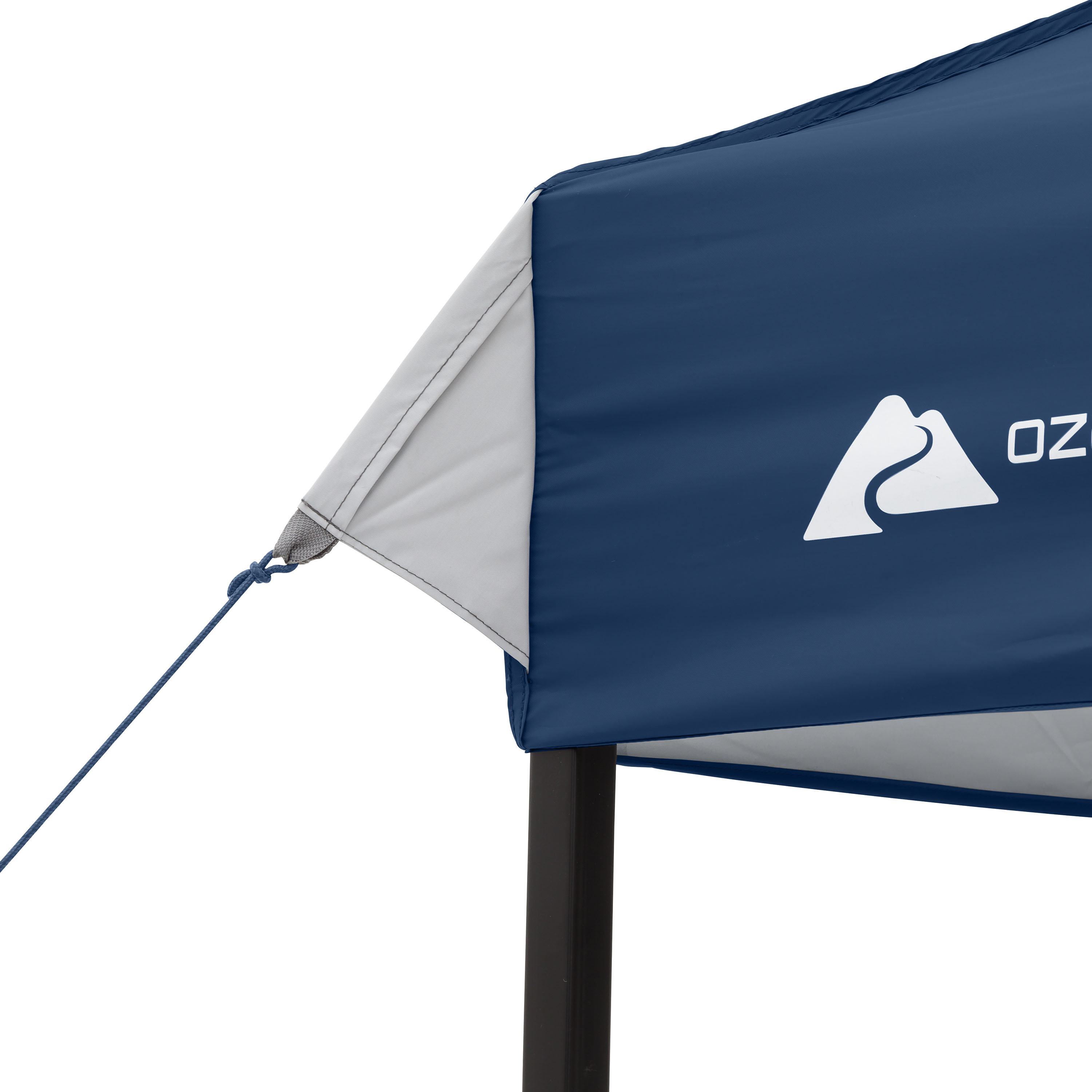 Carpa tipo toldo Ozark Trail de 10x10 con apertura instantánea y montaje simple, patas rectas, para eventos y camping, azul marino 7