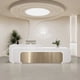 thumbnail image 1 of Clinic Cashier Bar Counter Register Modern Coffee Shop Front Desk Cash Receptionist Comptoir De Caisse Boutique Shop Furniture My Lux Decor Round, 1 of 7