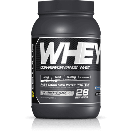 Cellucor COR-Performance Whey, Isolate Protein Powder, Cookies N Cream, 28 (Best Tasting Cellucor Whey)