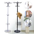 thumbnail image 5 of Miumaeov 67" Metal Coat Tree with 16 Hooks Hat Jacket Stand Tree Organizer Coat Rack Umbrella Stand Floor Free Standing with Marble Base for Jacke for Bedroom Office Living Room Black, 5 of 16