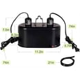 thumbnail image 6 of ECOSUB Reptile Heat Lamp Fixture for Bearded Dragon Tank,150W UVA & UVB Reptile Light Fixture, 6 of 11