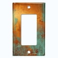thumbnail image 5 of Metal Light Switch Plate Outlet Cover Image of Distressed Copper MET011, 5 of 13