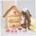 thumbnail image 2 of Dollhouse Furniture Set Accessories,Small Dollhouse Miniature Pretend Play Family Toys Gift,Toddler Boy Girl Kid 3Y+ Mini Bedroom/Livingroom/Bathroom/Kitchen, 2 of 8
