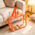thumbnail image 5 of Toy Storage Bags Squishy Storage Doll Storage Toy Organization Multi-Purpose Storage Containers Clear Storage Bags With Zipper Waterproof Organizer, 5 of 5